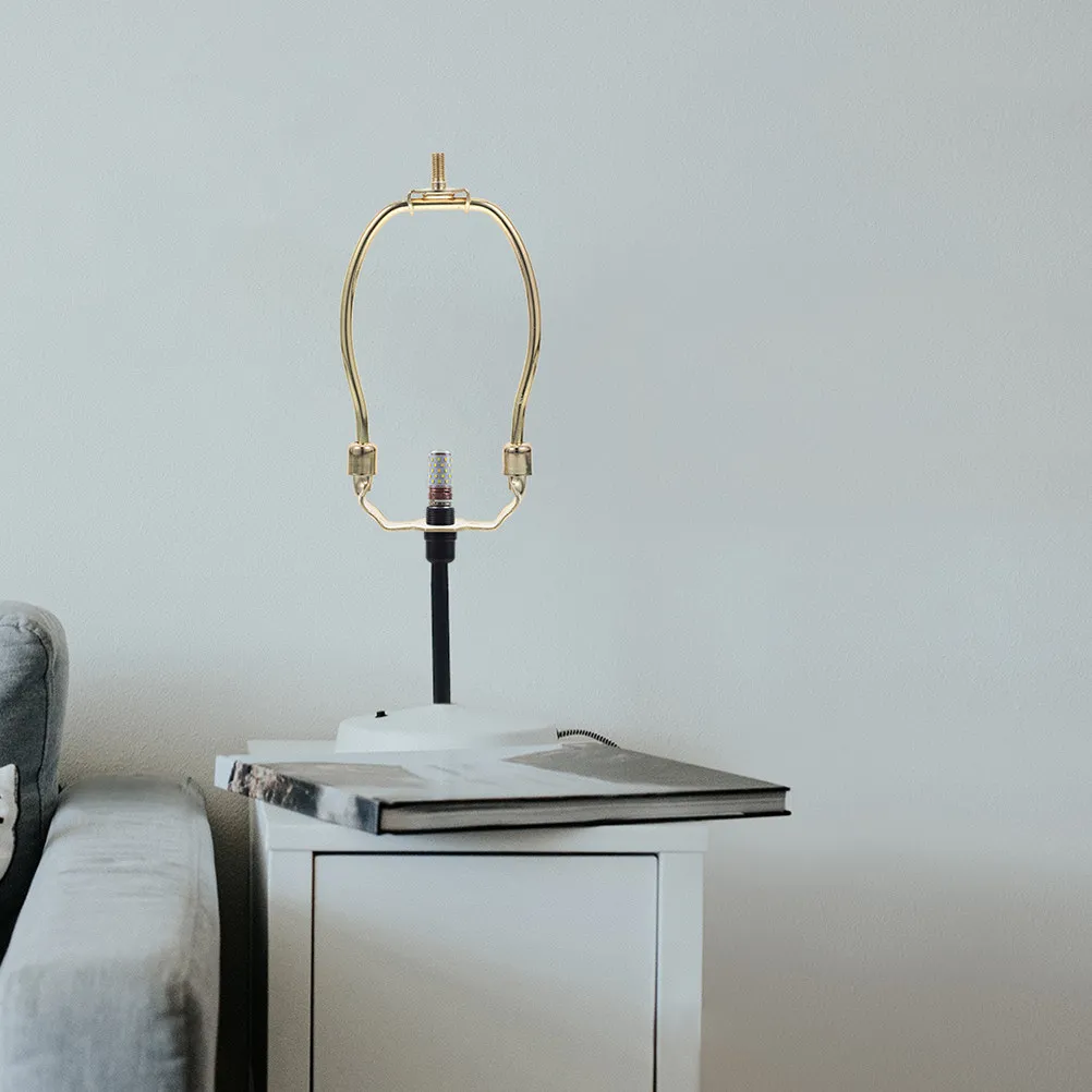 Кронштейн для абажура, 2 шт., 6 дюймов, регулируемый, золотистый, металлический, для настольных и напольных ламп, усиленное основание-подставка для абажура
Кронштейн для абажура, 2 шт., 6 дюймов, регулируемый, золотистый, металлический, для настольных и напольных ламп, усиленное основание-подставка для абажура