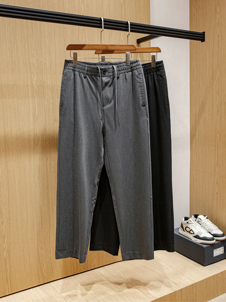 Italian Sle Elastic Waist Straight Leg Casual Pants Acetate Fiber Blend Thin Spring Summer Men's Faion Urban Leisure Trou...
Italian Sle Elastic Waist Straight Leg Casual Pants Acetate Fiber Blend Thin Spring Summer Men's Faion Urban Leisure Trou...