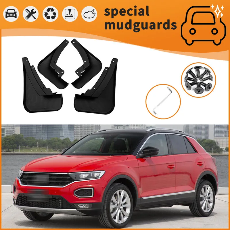 For 18-24 VOLKSWAGEN T-ROC Mudguards Fender Mudflaps Front Rear Flares Splash Guards Cover Car Accessorie
For 18-24 VOLKSWAGEN T-ROC Mudguards Fender Mudflaps Front Rear Flares Splash Guards Cover Car Accessorie