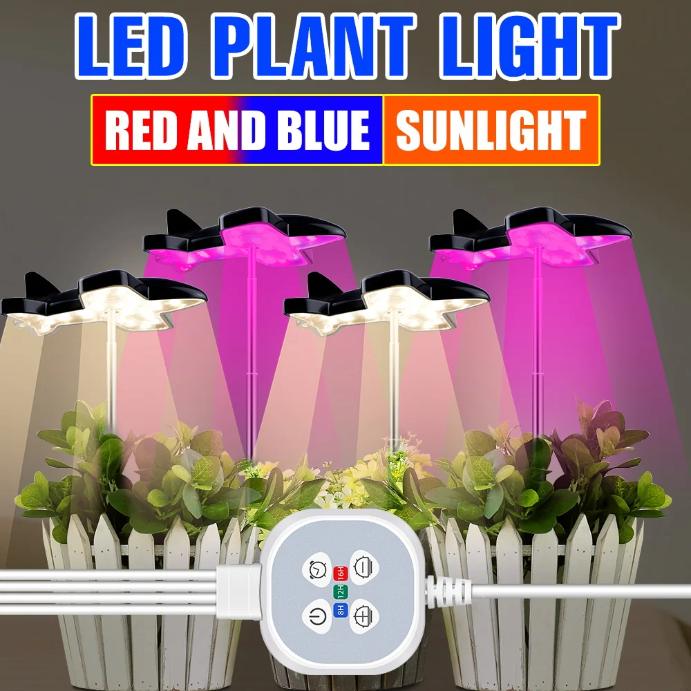 LED Full Spectrum Plant Grow Light 5V Indoor Seedings Fill Lamp Greenhouse Tent Succulent Potted Hydroponic Cultivation Lighing
LED Full Spectrum Plant Grow Light 5V Indoor Seedings Fill Lamp Greenhouse Tent Succulent Potted Hydroponic Cultivation Lighing