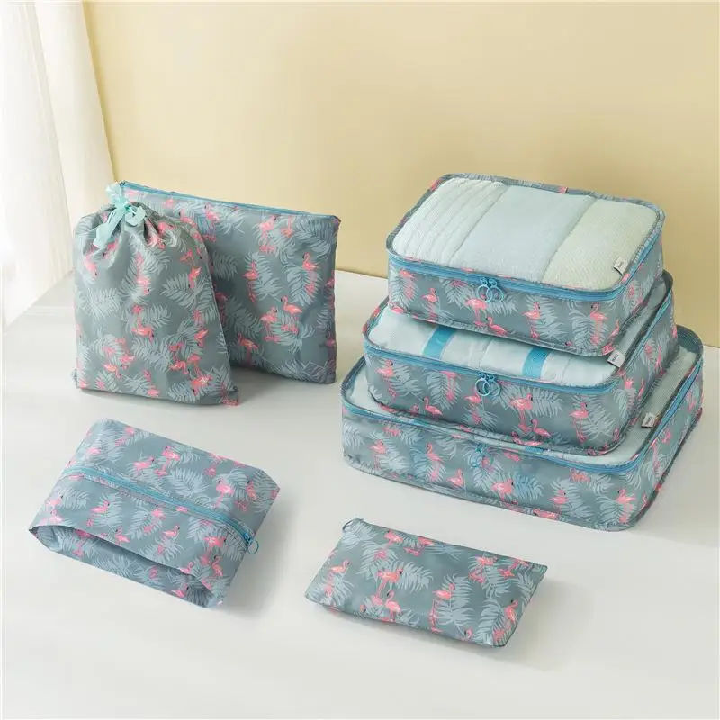 Travel Storage Bag Set 7-Piece Suitcase Organizer Clothing Storage Bags Oxford Cloth Home Storage Solutions Travel Accessories
Travel Storage Bag Set 7-Piece Suitcase Organizer Clothing Storage Bags Oxford Cloth Home Storage Solutions Travel Accessories