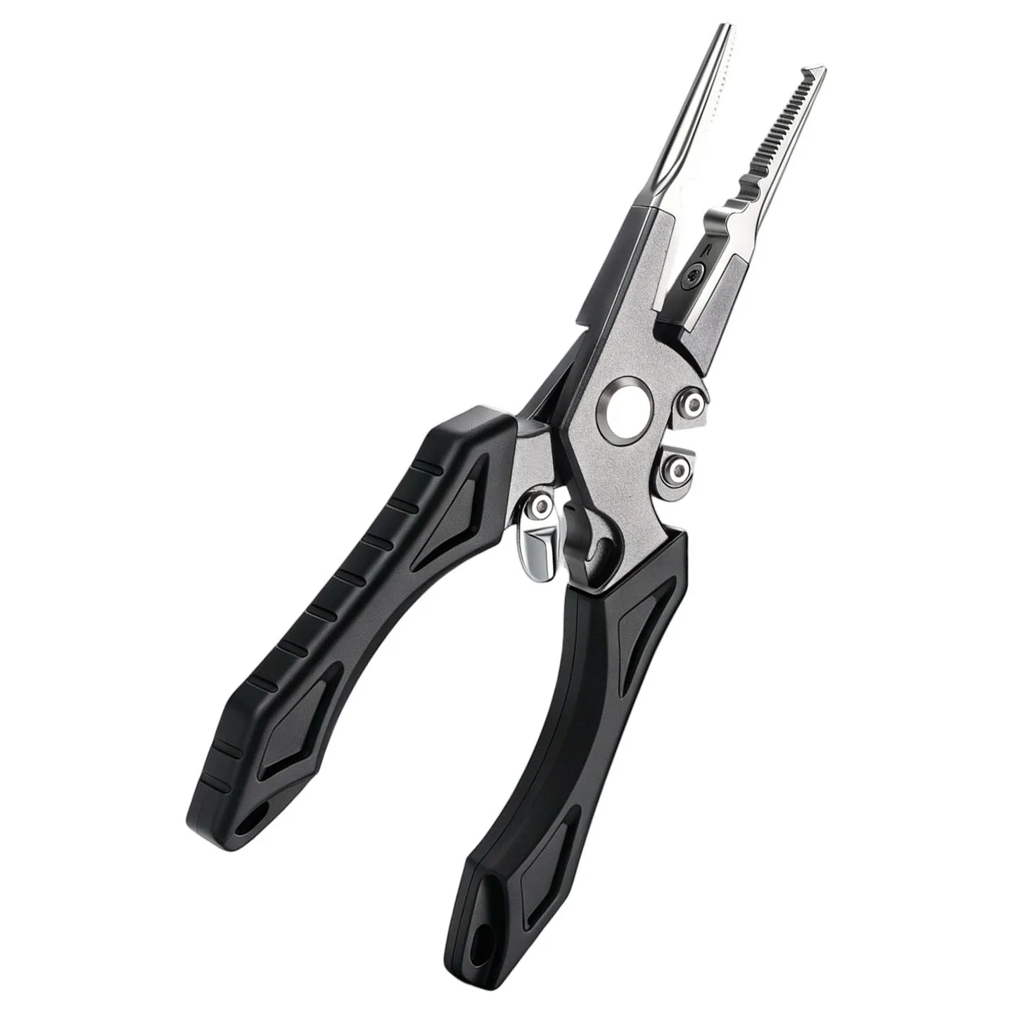 Saltwater Freshwater Fishing Hook Remover Braid Line Cutter Split Ring Opener Aluminum Alloy Self-Locking Lure Fishing Pliers
Saltwater Freshwater Fishing Hook Remover Braid Line Cutter Split Ring Opener Aluminum Alloy Self-Locking Lure Fishing Pliers