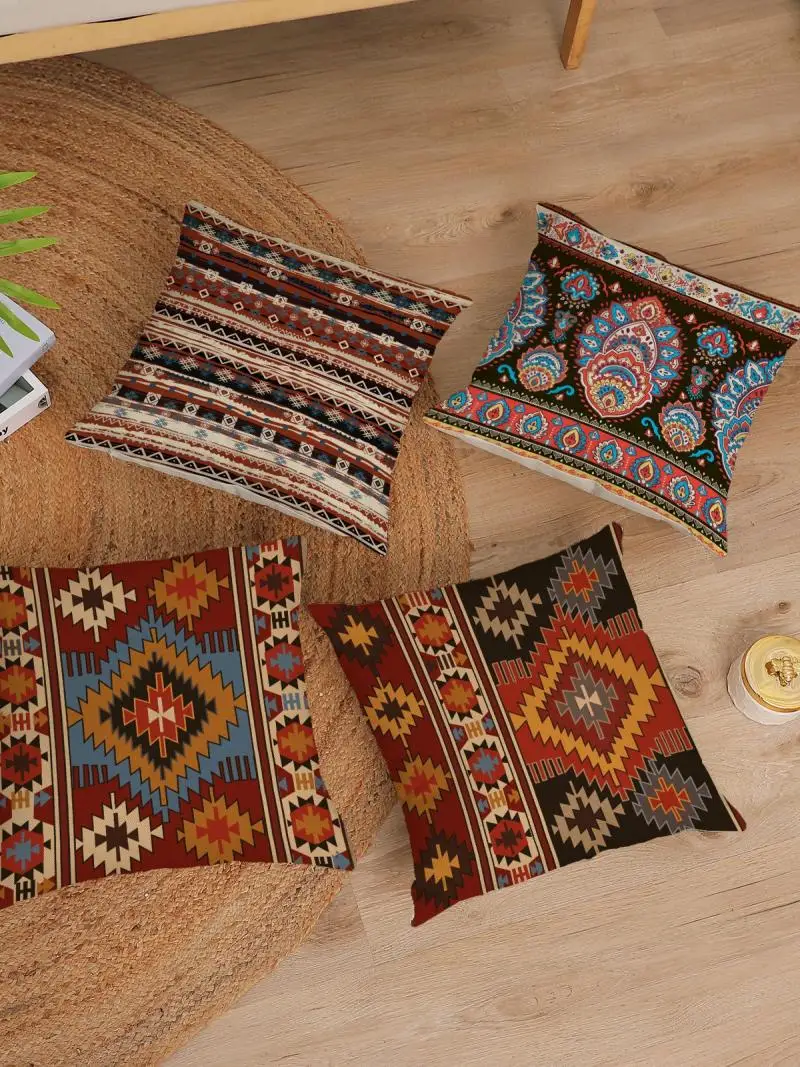 Colorful Bohemian Pillowcase Türkiye Ethnic Pillow cases for Pillows Bed Decorative Cushions for Elegant Sofa Pillow Cover
Colorful Bohemian Pillowcase Türkiye Ethnic Pillow cases for Pillows Bed Decorative Cushions for Elegant Sofa Pillow Cover