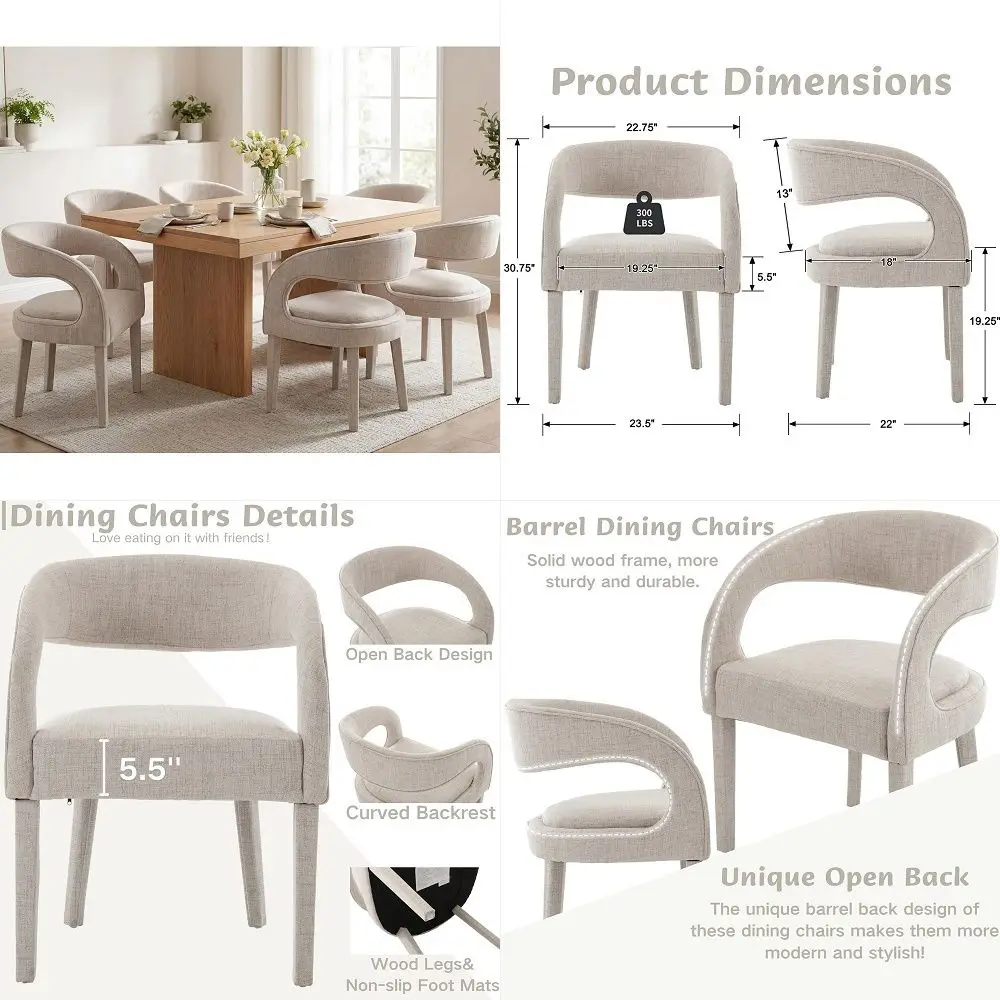 Bar Stools Set of 3 29.1 inch Mid Century Bar Stools with Walnut Craftsmanship, Curved Back and Arms, Upholstered Seat, Kitchen
Bar Stools Set of 3 29.1 inch Mid Century Bar Stools with Walnut Craftsmanship, Curved Back and Arms, Upholstered Seat, Kitchen
