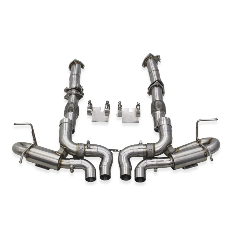 OEM Exhaust System for Chevrolet CORVETTE C8 Z06 2019-2025 Performance Stainless Steel Catback Muffler Valve
OEM Exhaust System for Chevrolet CORVETTE C8 Z06 2019-2025 Performance Stainless Steel Catback Muffler Valve