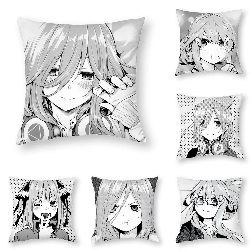 M-Miku Nakano W-Waifu Pillow Case 3D Print Polyester Fiber 40*40 cm Home Sofa Throw Pillow Cover Decoration Festival Gift
M-Miku Nakano W-Waifu Pillow Case 3D Print Polyester Fiber 40*40 cm Home Sofa Throw Pillow Cover Decoration Festival Gift