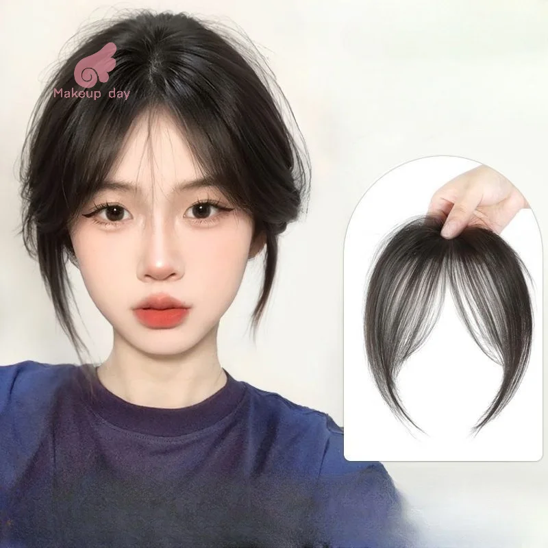 Middle Part Fake Bangs Fringe Synthetic Topper Hairpiece Clip-In Bang Extension Natural Invisible Clourse Hairpiece Women
Middle Part Fake Bangs Fringe Synthetic Topper Hairpiece Clip-In Bang Extension Natural Invisible Clourse Hairpiece Women