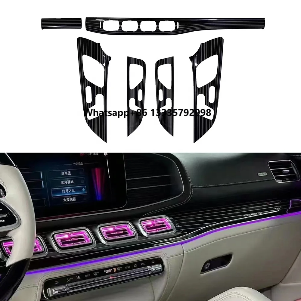 Black and White Piano Brushed Panel Kit Dashboard Piano Lacquer Trim for MercedesBenz GLE GLS W167
Black and White Piano Brushed Panel Kit Dashboard Piano Lacquer Trim for MercedesBenz GLE GLS W167