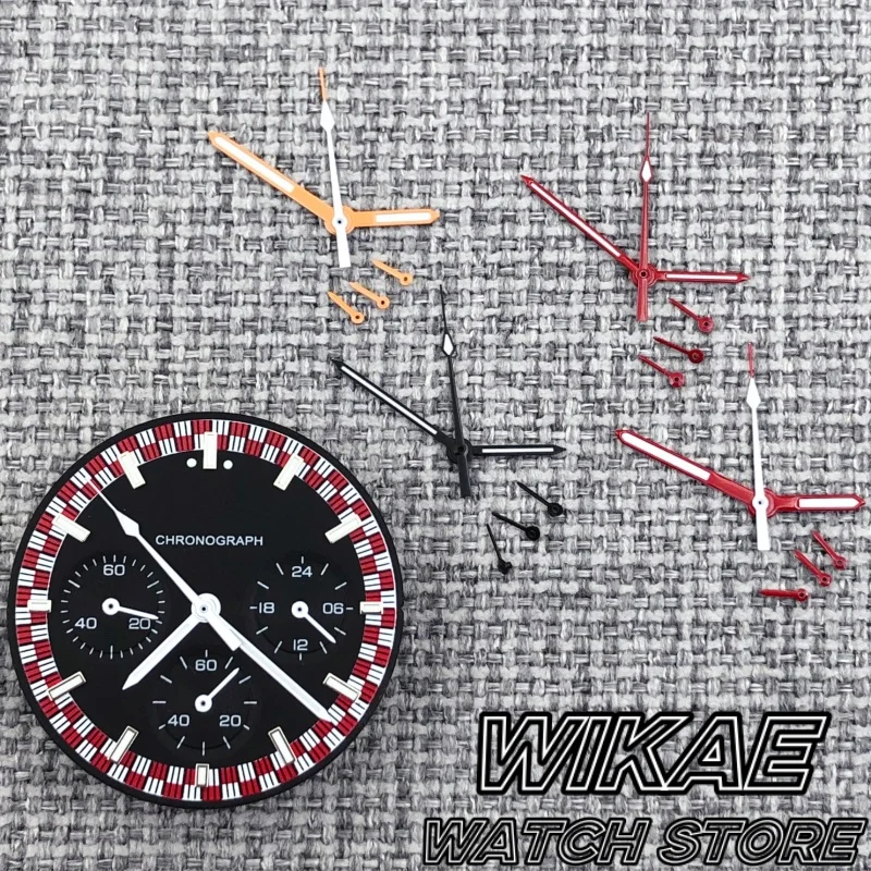 LARIMOKER 31.5mm Black Big VK63 Watch Dial With Pointers With Green Luminous Suitable For VK63 Quartz Movement Watch Accessories
LARIMOKER 31.5mm Black Big VK63 Watch Dial With Pointers With Green Luminous Suitable For VK63 Quartz Movement Watch Accessories