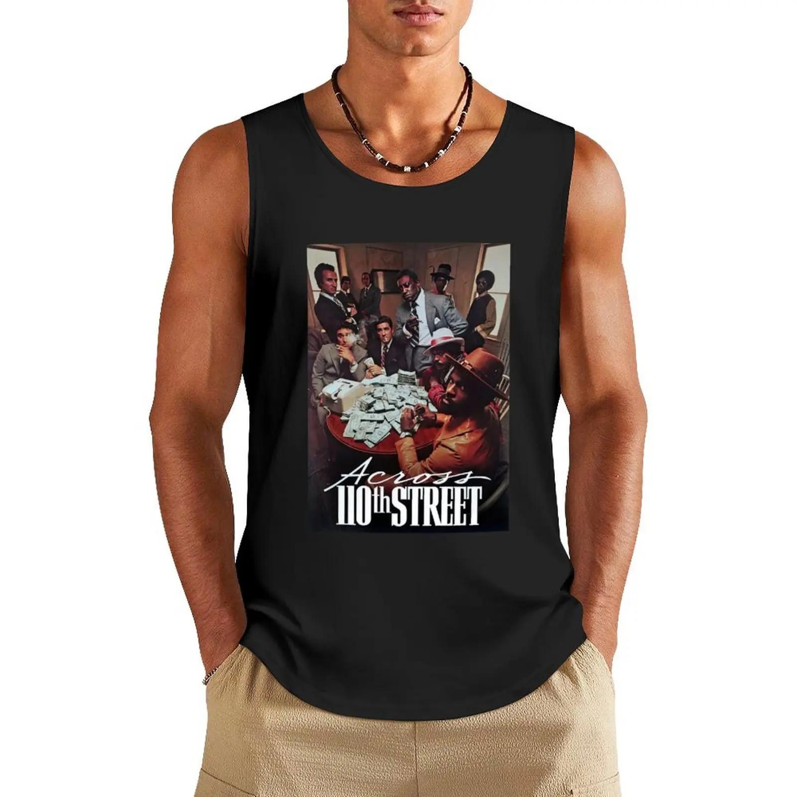 Майка через 110th Street Movie Pic, мужская спортивная одежда, футболки без рукавов для мужчин, спортивные футболки
Майка через 110th Street Movie Pic, мужская спортивная одежда, футболки без рукавов для мужчин, спортивные футболки