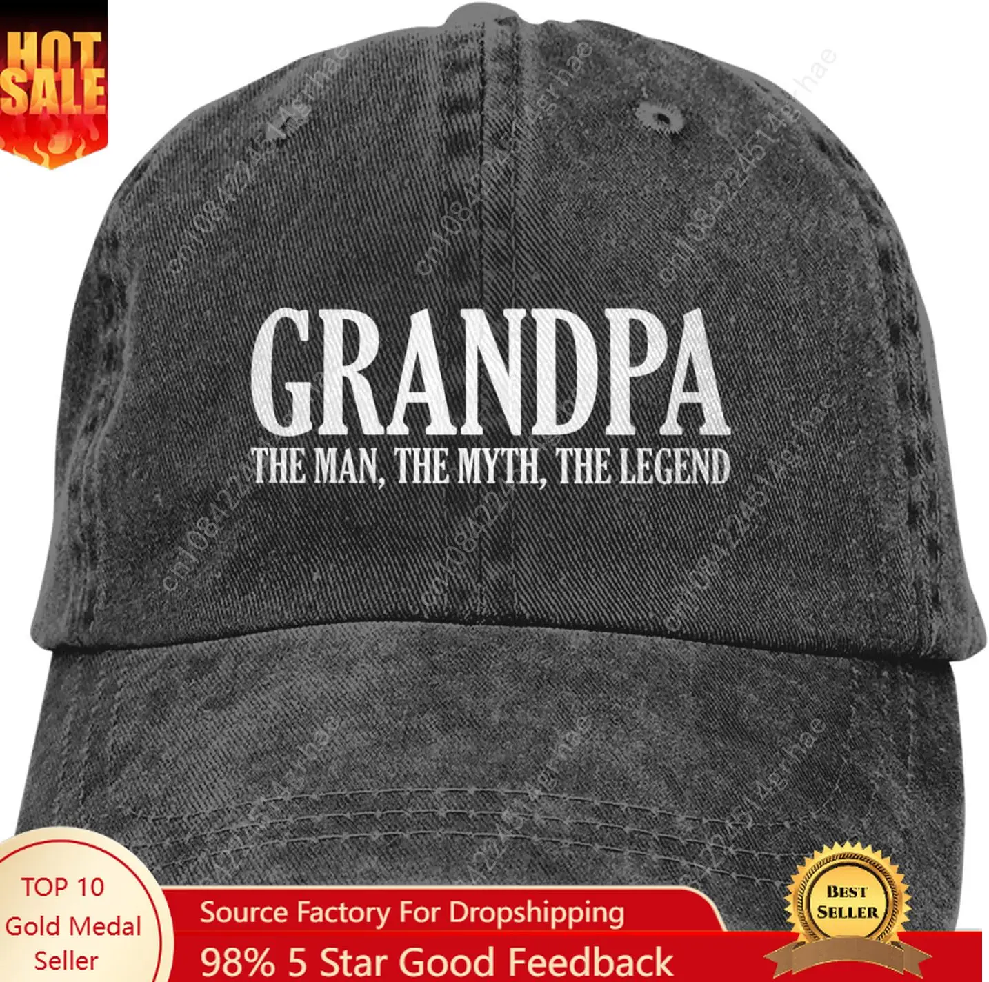 World's Best Grandpa Baseball Cap Golf Dad Hat Adjustable Original Classic Low Profile Cotton Hat Men Women
World's Best Grandpa Baseball Cap Golf Dad Hat Adjustable Original Classic Low Profile Cotton Hat Men Women