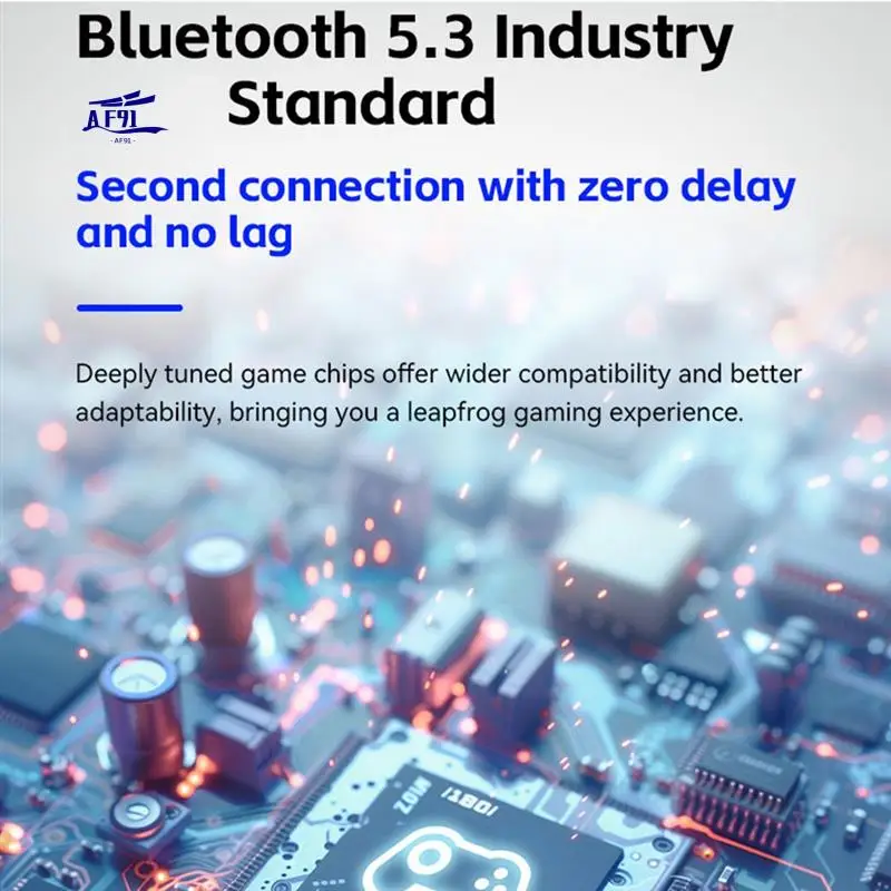 AF91-Bluetooth Gamepad For Switch Controller Joystick For Switch Game Console 6-Axis Handle Hall Effe PC Android IOS
AF91-Bluetooth Gamepad For Switch Controller Joystick For Switch Game Console 6-Axis Handle Hall Effe PC Android IOS