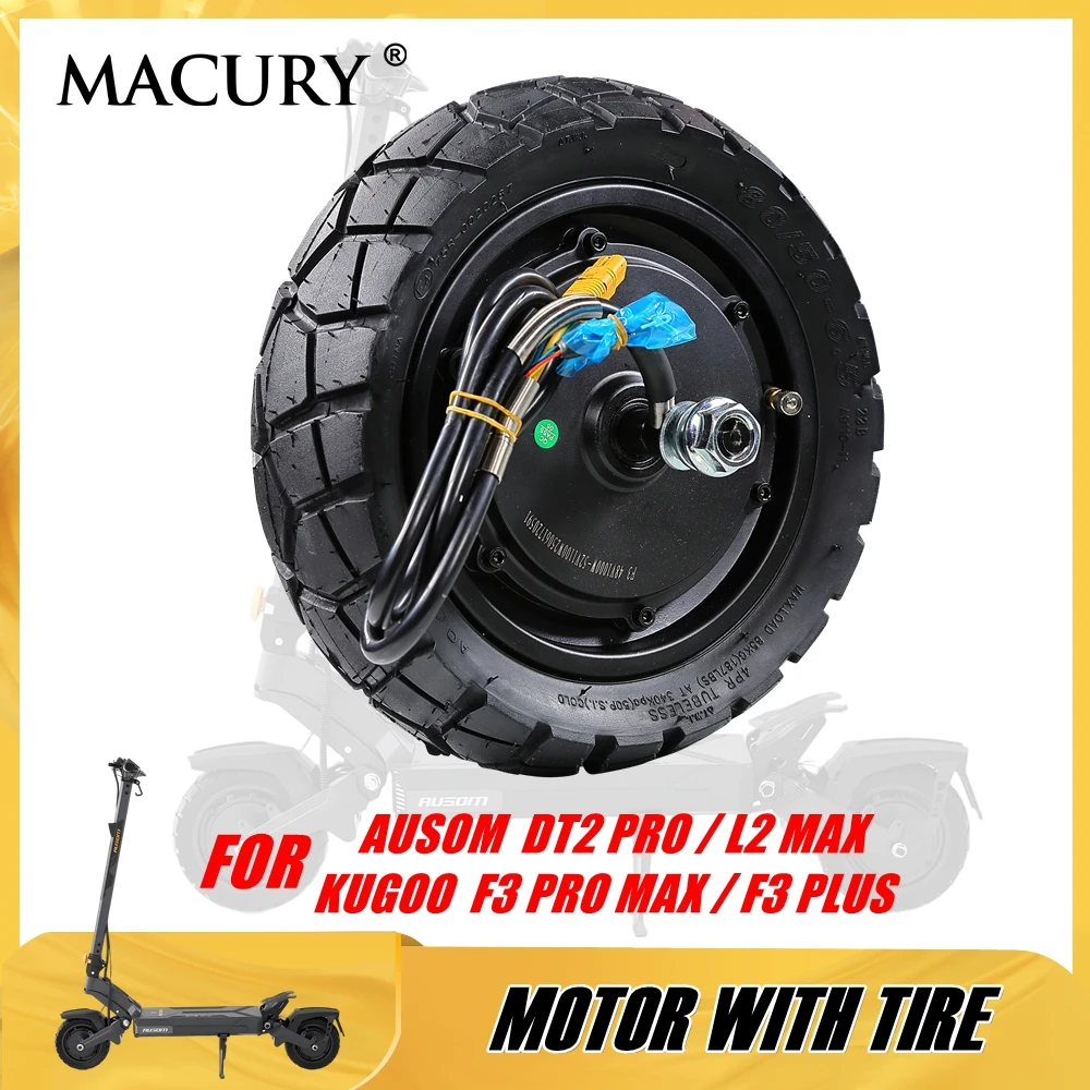 Motor With Tubeless Tire for AUSOM DT2 PRO L2 MAX KUGOO F3 PRO MAX F3 PLUS Electric Scooter 48V1000W 52V1100W Front & Rear Motor
Motor With Tubeless Tire for AUSOM DT2 PRO L2 MAX KUGOO F3 PRO MAX F3 PLUS Electric Scooter 48V1000W 52V1100W Front & Rear Motor