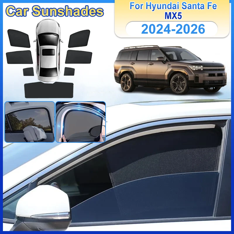 Magnetic Sunshades For Hyundai Santa Fe MX5 2024-2026 MK5 Sunscreen Window Cover Magnetic Sun Protection Visor Car Accessories
Magnetic Sunshades For Hyundai Santa Fe MX5 2024-2026 MK5 Sunscreen Window Cover Magnetic Sun Protection Visor Car Accessories