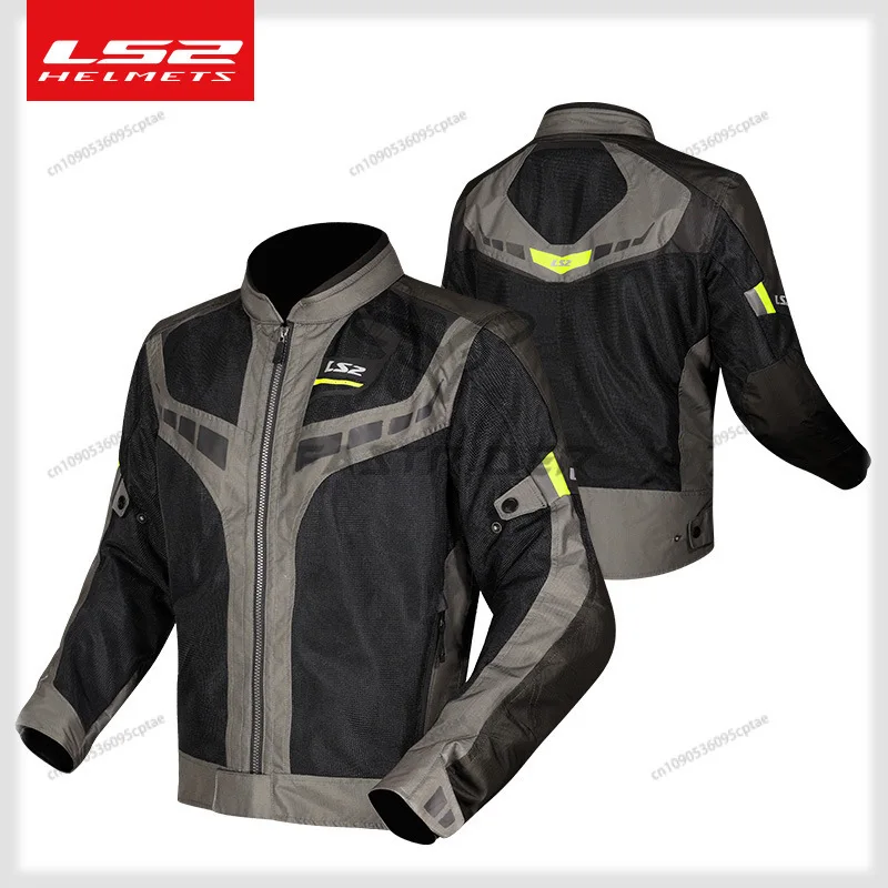 LS2 Original AIRY Motorcycle Jacket Summer Mesh Breathable CE Anti-fall Reflective Motorbike Jacket Pants Men Women Moto Jackets
LS2 Original AIRY Motorcycle Jacket Summer Mesh Breathable CE Anti-fall Reflective Motorbike Jacket Pants Men Women Moto Jackets