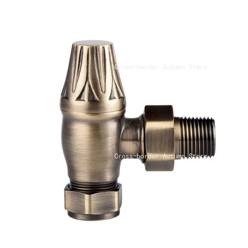 High-end Retro Brass Thermostatic Radiator Valve Classical Heating Temperature Control Valve
High-end Retro Brass Thermostatic Radiator Valve Classical Heating Temperature Control Valve