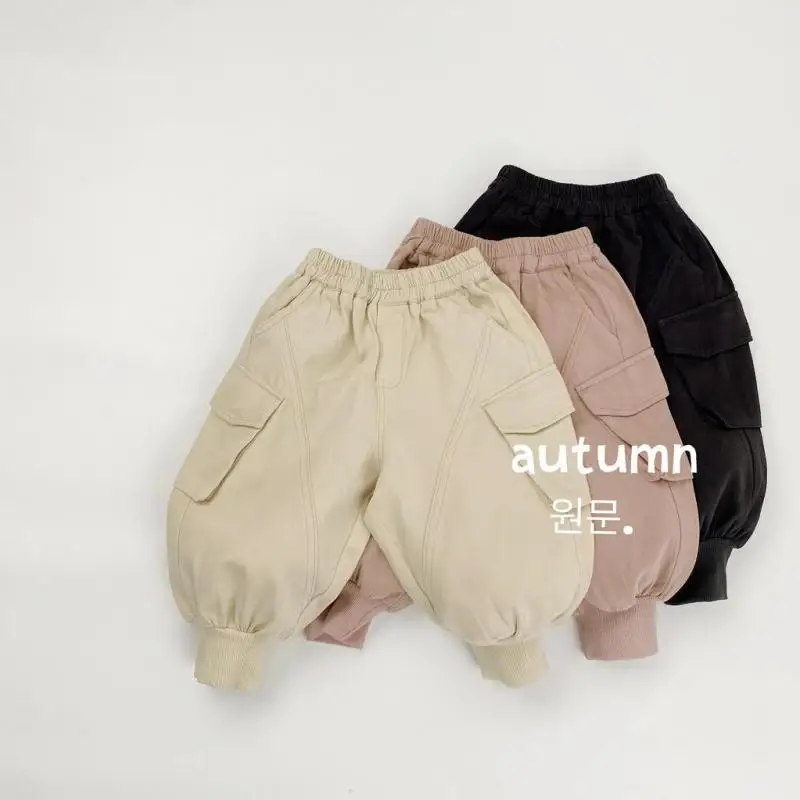 2025 Autumn New Children Casual Pants Solid Boys Cargo Pants Girls Pocket Trousers Cotton Kids Loose Harem Pants Baby Clothes
2025 Autumn New Children Casual Pants Solid Boys Cargo Pants Girls Pocket Trousers Cotton Kids Loose Harem Pants Baby Clothes