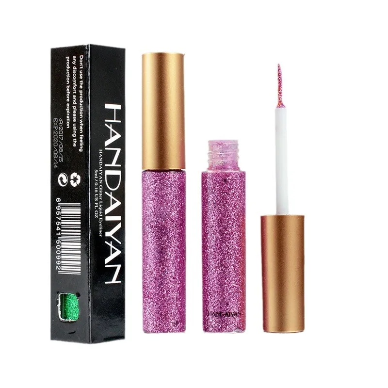 Liquid Eyeliner and Glitter Eyeshadow Extreme Shimmer Sparkle Western Style Waterproof Smudge Resistant Daily Makeup
Liquid Eyeliner and Glitter Eyeshadow Extreme Shimmer Sparkle Western Style Waterproof Smudge Resistant Daily Makeup