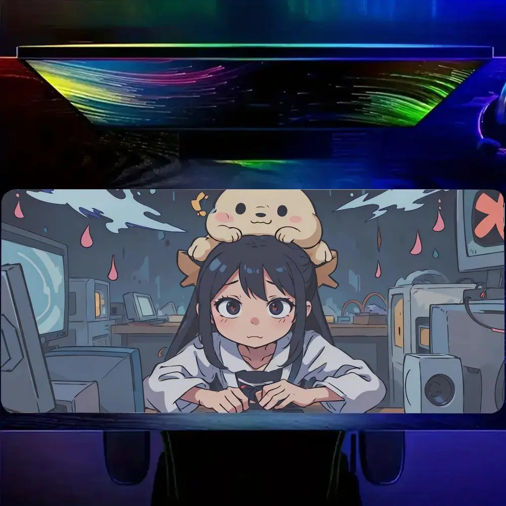 Cartoon Girl Pattern Game Mouse Pad Desk Mat - XXL Gaming Mousepad, Durable Rubber Base,Ideal for Office & Home Use
Cartoon Girl Pattern Game Mouse Pad Desk Mat - XXL Gaming Mousepad, Durable Rubber Base,Ideal for Office & Home Use