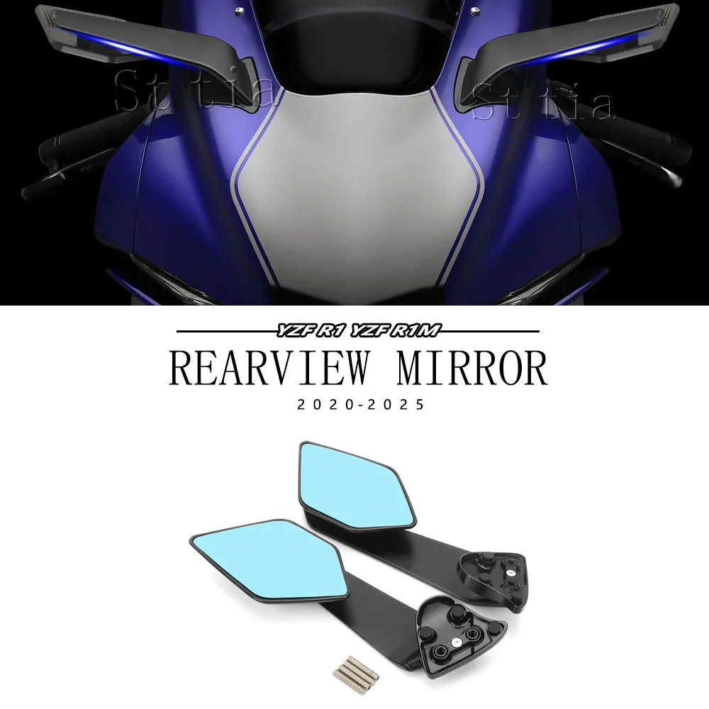 R1 R1M 2025 Мотоциклетное зеркало заднего вида подходит для Yamaha YZF R1 YZF R1M 2020-2025 со светодиодной подсветкой Зеркала заднего вида Стелс-зеркало
R1 R1M 2025 Мотоциклетное зеркало заднего вида подходит для Yamaha YZF R1 YZF R1M 2020-2025 со светодиодной подсветкой Зеркала заднего вида Стелс-зеркало