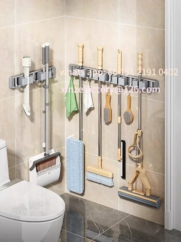 Customizable Mop and Broom Organizer Mop Holder Rack Holder Wall Mounted Strong Broom
Customizable Mop and Broom Organizer Mop Holder Rack Holder Wall Mounted Strong Broom