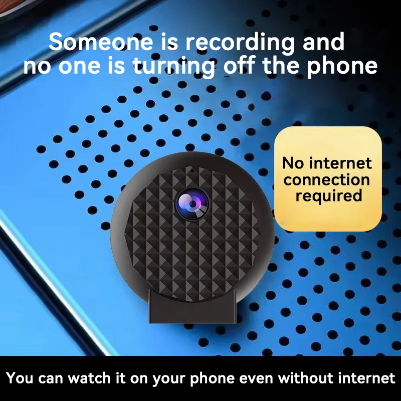 Wireless Surveillance Camera Remote Control 360 Degree No Dead Angle Wifi Plug In Free Indoor Cat's Eye Smart Home-Black 
Wireless Surveillance Camera Remote Control 360 Degree No Dead Angle Wifi Plug In Free Indoor Cat's Eye Smart Home-Black