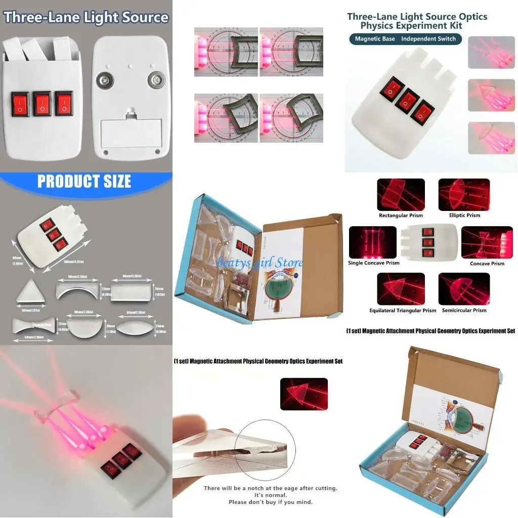 C7AB Complete Optics Demonstration Set Geometric Optics Experiment Mount
C7AB Complete Optics Demonstration Set Geometric Optics Experiment Mount
