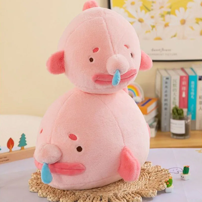 Cute Pink Blobfish Plush Toy with Pullable Snot Soft Stuffed Funny Sea Animal Doll Interactive Fidget Toy for Kids Birthday Gift
Cute Pink Blobfish Plush Toy with Pullable Snot Soft Stuffed Funny Sea Animal Doll Interactive Fidget Toy for Kids Birthday Gift