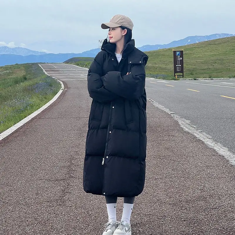 2025 Winter New Style Knee-Length Bread Style Korean Version Casual Comfortable Women's Mid-Length Thickened Cotton Jacket
2025 Winter New Style Knee-Length Bread Style Korean Version Casual Comfortable Women's Mid-Length Thickened Cotton Jacket