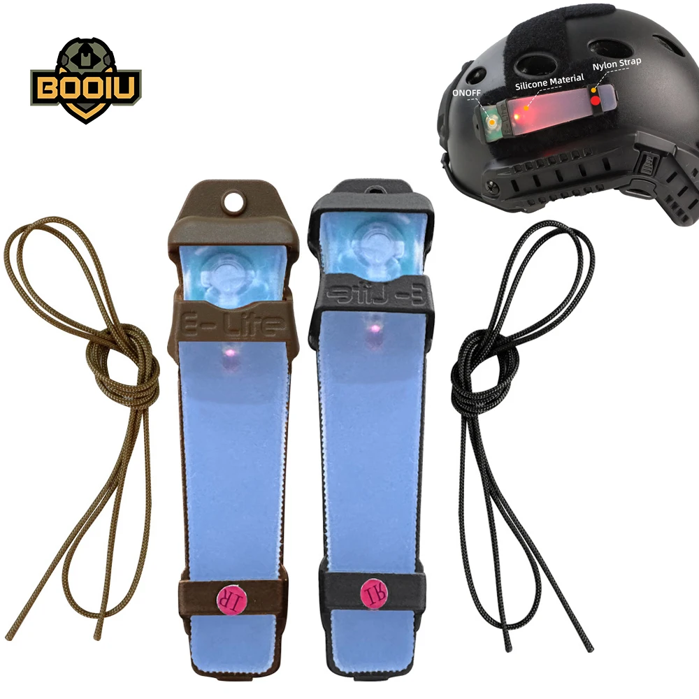 BOOIU Airsoft Helmet Sports Helmet Recognition Mark Flashlight Mark Light Survival Signal Outdoor Hunting Tactical Helmet Light
BOOIU Airsoft Helmet Sports Helmet Recognition Mark Flashlight Mark Light Survival Signal Outdoor Hunting Tactical Helmet Light
