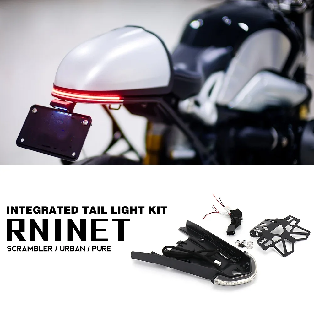 Комплект интегрированных задних фонарей R NINE T для BMW Rninet Rnine T Scrambler R9T Urban Pure LED Держатель номерного знака R ninet Tail Signal 
Комплект интегрированных задних фонарей R NINE T для BMW Rninet Rnine T Scrambler R9T Urban Pure LED Держатель номерного знака R ninet Tail Signal