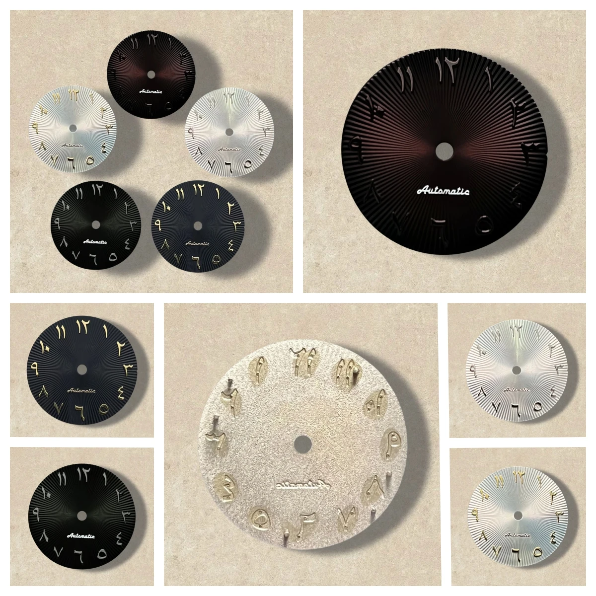 28.5mm S Logo Arab Dial Fit NH35/NH36/8215 Movement High-Quality Chocolate Dial Watch Modification Accessories
28.5mm S Logo Arab Dial Fit NH35/NH36/8215 Movement High-Quality Chocolate Dial Watch Modification Accessories