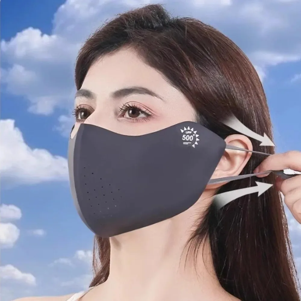 New Breathable Ice Silk Mask Anti-UV Washable Sunscreen Mask Lace Mesh Dustproof Face Veil Unisex
New Breathable Ice Silk Mask Anti-UV Washable Sunscreen Mask Lace Mesh Dustproof Face Veil Unisex
