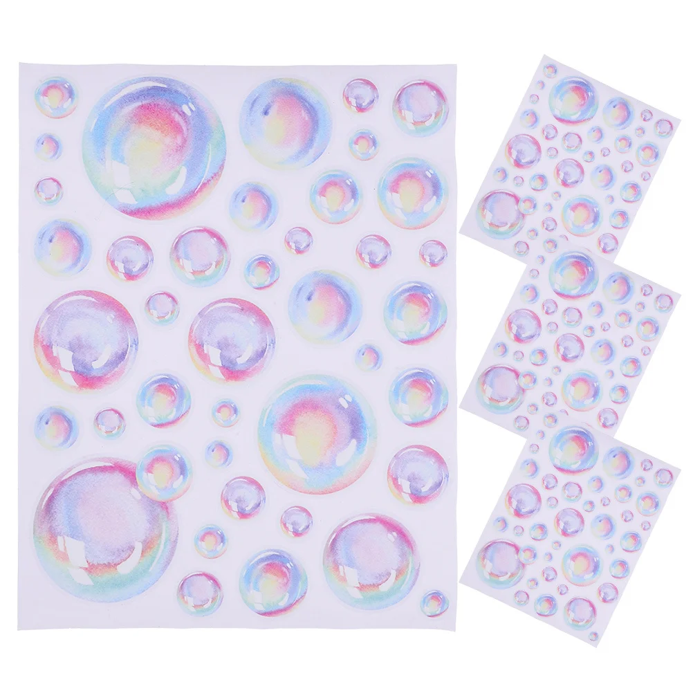 4 Sheets Water Bubble Wall Decal Ocean Theme Bathroom Mermaid Party Background DIY Room Decoration Stickers 
4 Sheets Water Bubble Wall Decal Ocean Theme Bathroom Mermaid Party Background DIY Room Decoration Stickers