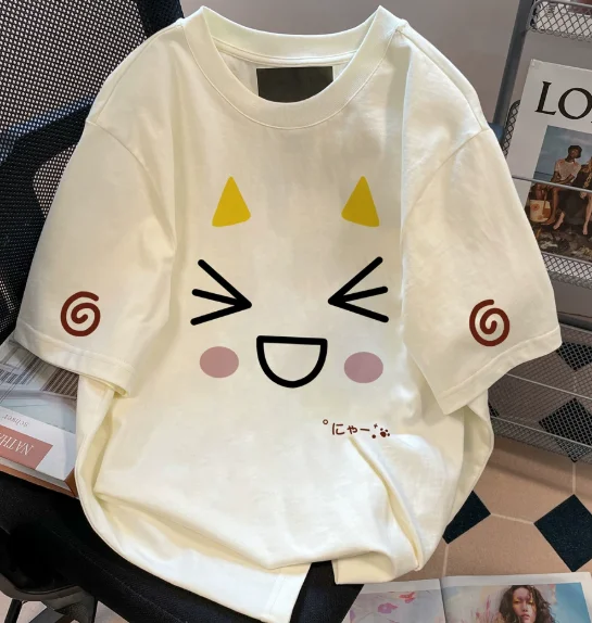 Summer New Style Women's Pure Cotton Short-sleeved T-shirt, Comfortable and Breathable, Fashionable and Trendy, Printed Top
Summer New Style Women's Pure Cotton Short-sleeved T-shirt, Comfortable and Breathable, Fashionable and Trendy, Printed Top
