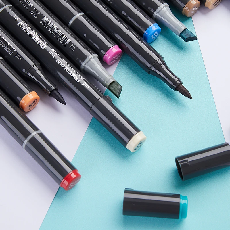 Finecolour EF103 Double Head Sketch Art Marker Alcohol Based Ink Professional Drawing Oily Marker Pen Soft Head For Art Supplies
Finecolour EF103 Double Head Sketch Art Marker Alcohol Based Ink Professional Drawing Oily Marker Pen Soft Head For Art Supplies
