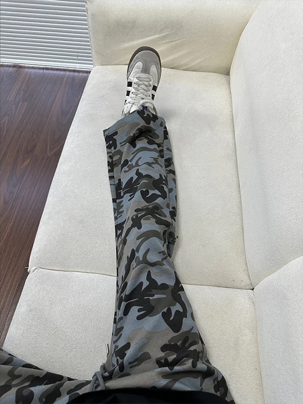 Camouflage Wide Leg Pants Men's Sle Autumn Cleanfit Loose Slim Straight American Casual Sports Sweatpants Trendy Teenage Wear
Camouflage Wide Leg Pants Men's Sle Autumn Cleanfit Loose Slim Straight American Casual Sports Sweatpants Trendy Teenage Wear