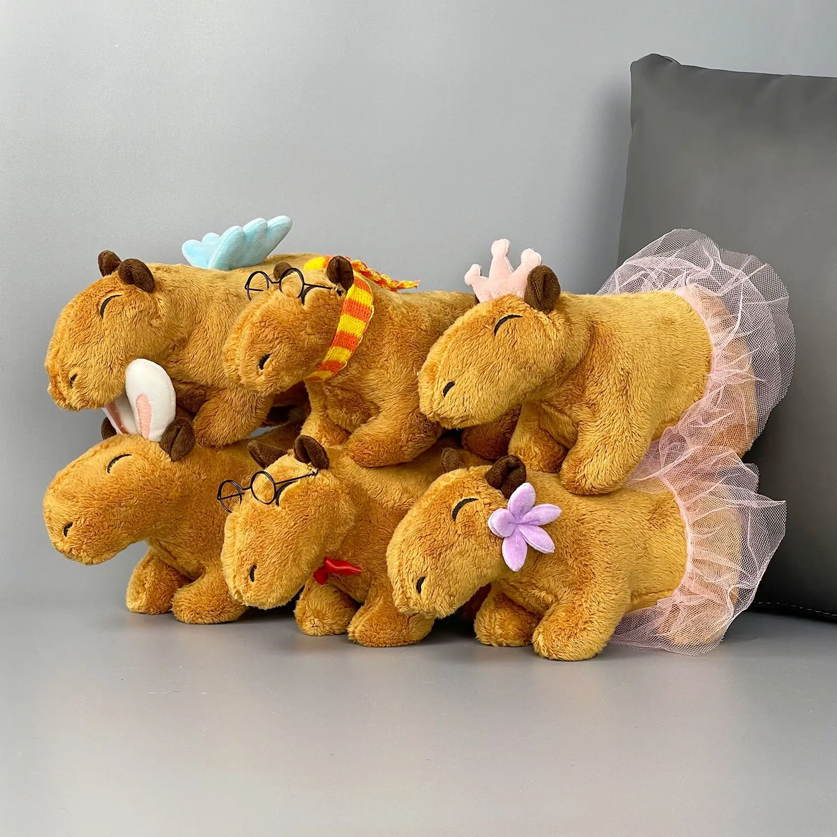 HOT 18CM Kapibala Capybara Plush Toy Internet Celebrity Capybara Jun Doll Ugly Cute Doll Guinea Pig Doll Boys Girls Anime Kawaii
HOT 18CM Kapibala Capybara Plush Toy Internet Celebrity Capybara Jun Doll Ugly Cute Doll Guinea Pig Doll Boys Girls Anime Kawaii