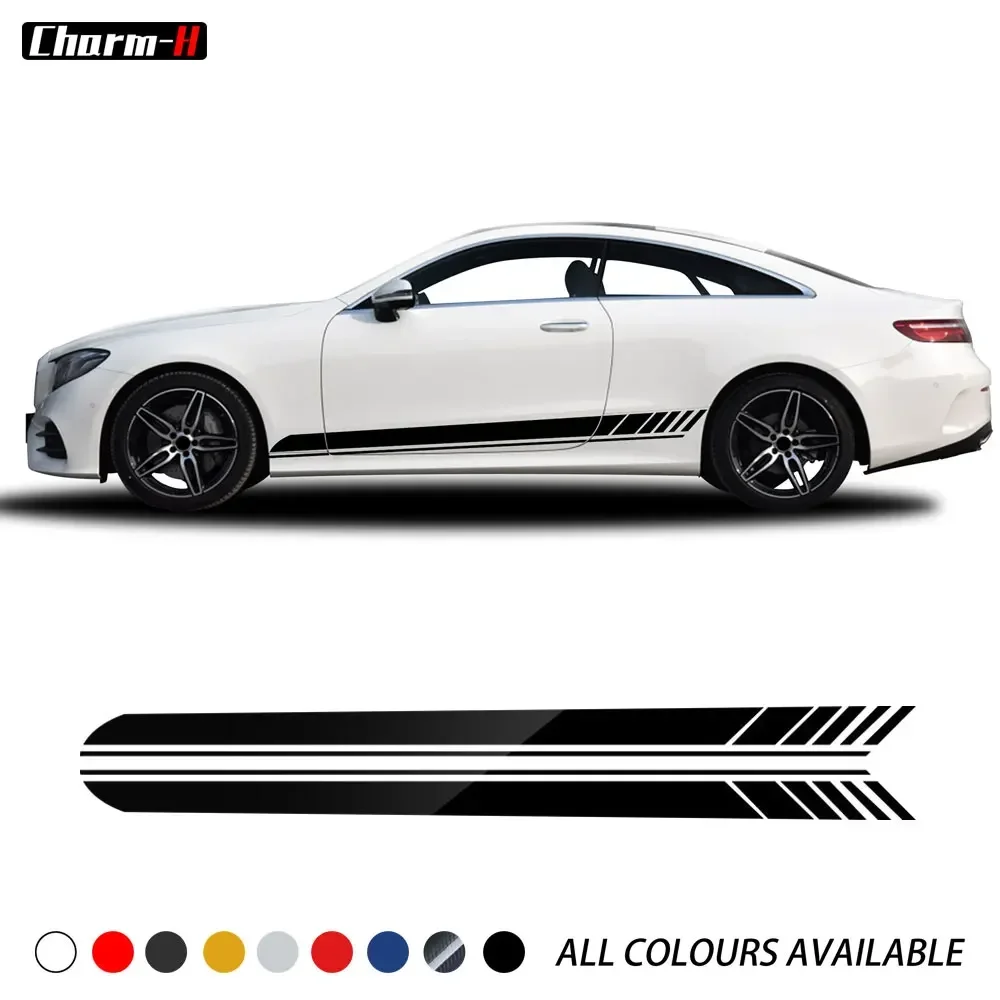 2 PCS Edition 1 C63 AMG Side Stripes Vinyl Decal Stickers for Mercedes Benz C Class W205 Coupe Sedan W206 W213 E Class Stickers
2 PCS Edition 1 C63 AMG Side Stripes Vinyl Decal Stickers for Mercedes Benz C Class W205 Coupe Sedan W206 W213 E Class Stickers