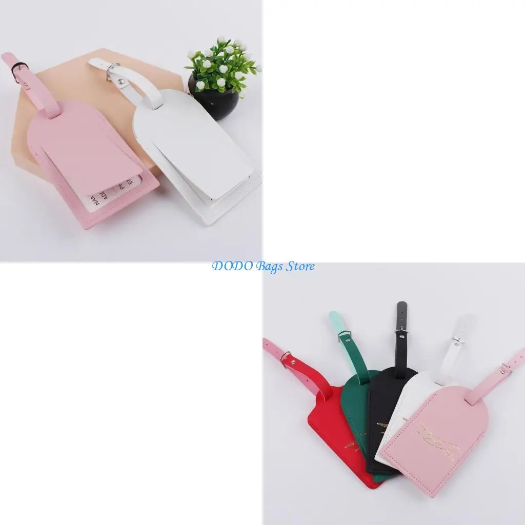 Leather Luggage Tag Suitcase Label Holder Transparent Name Card Window for Student Adult Travel Bag Suitcase Luggage
Leather Luggage Tag Suitcase Label Holder Transparent Name Card Window for Student Adult Travel Bag Suitcase Luggage