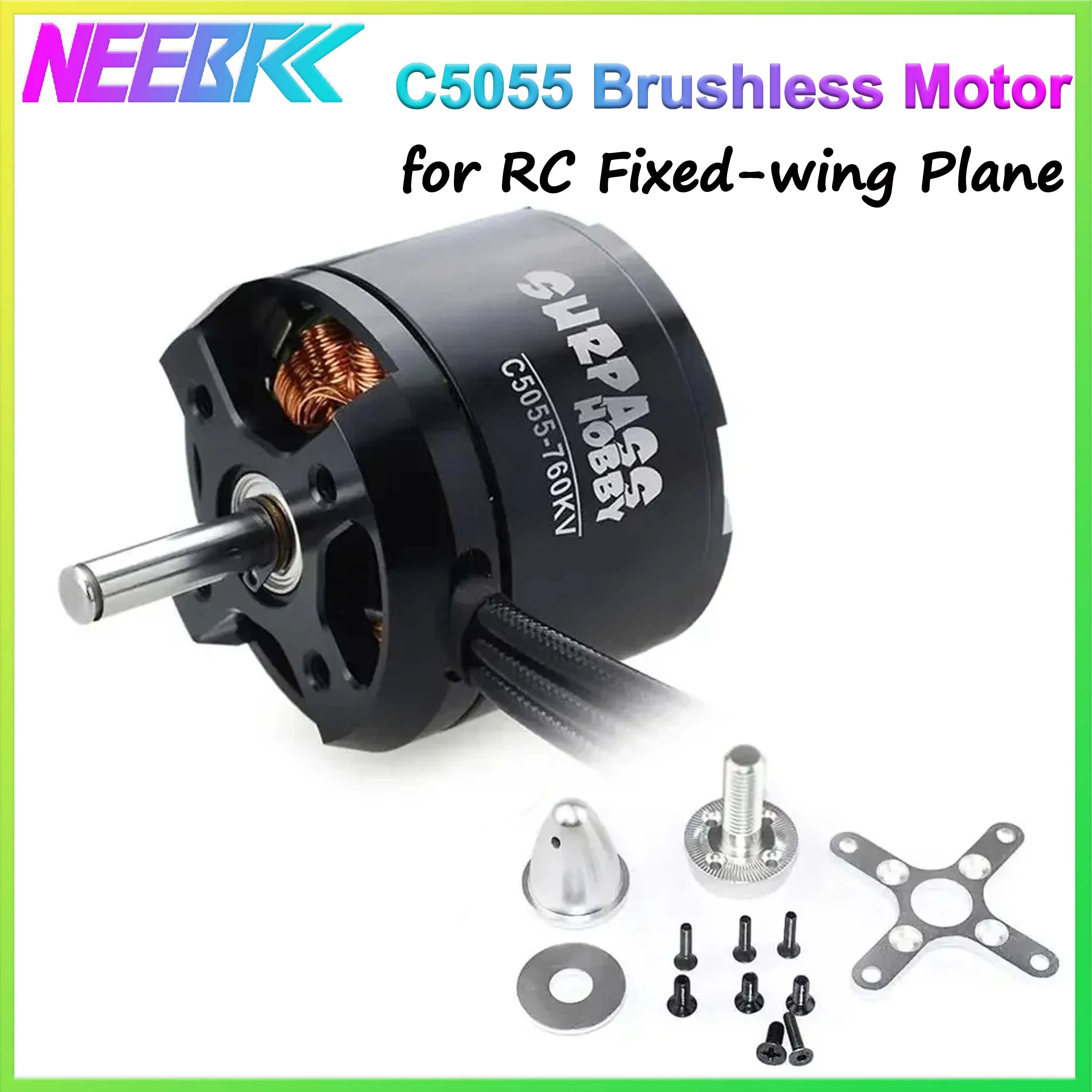 SURPASS HOBBY C5055 5055 760KV 570KV Бесщеточный двигатель для самолета Airpalne с неподвижным крылом, мультикоптера, радиоуправляемого самолета, вертолета, дрона
SURPASS HOBBY C5055 5055 760KV 570KV Бесщеточный двигатель для самолета Airpalne с неподвижным крылом, мультикоптера, радиоуправляемого самолета, вертолета, дрона