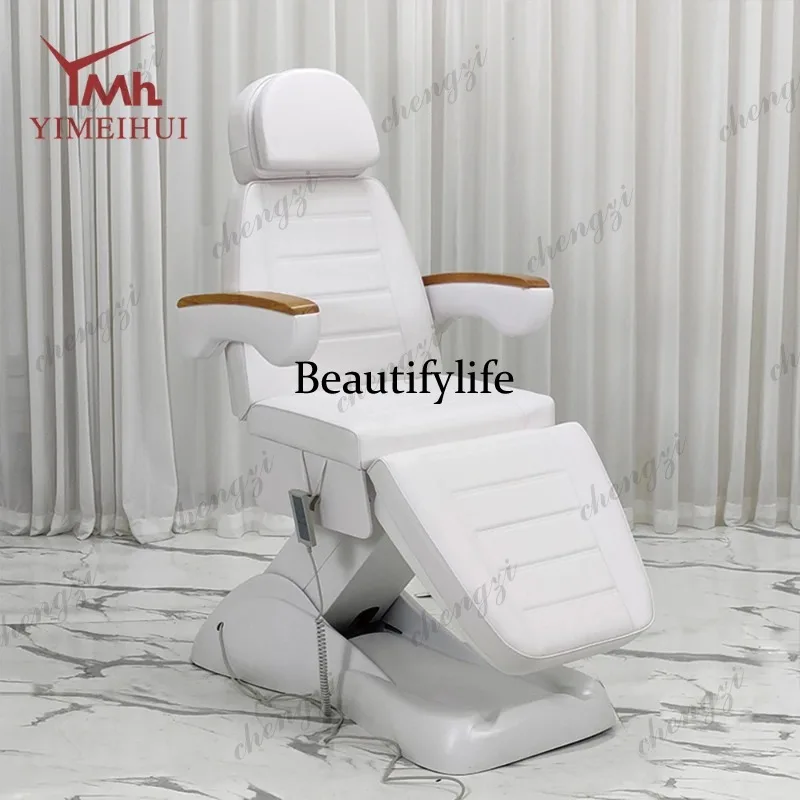 TTT Salon Furniture White 3 Motors Electric Cosmetic Treatment Massage Table Aesthetic Chair Electric Beauty Bed
TTT Salon Furniture White 3 Motors Electric Cosmetic Treatment Massage Table Aesthetic Chair Electric Beauty Bed