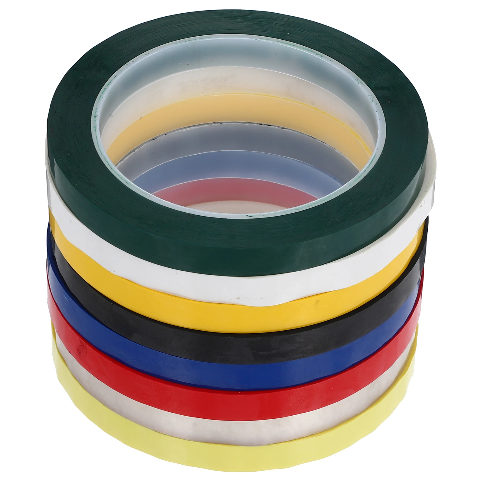 8pcs Insulating Masking Tape 10mmx66m Mixed Color PET Labeling Positioning Tapes for Crafts Painting Identification
8pcs Insulating Masking Tape 10mmx66m Mixed Color PET Labeling Positioning Tapes for Crafts Painting Identification