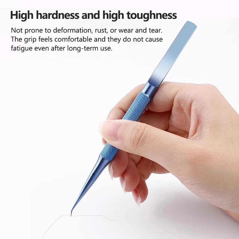 Precision Anti-static Tweezers Set Repairing Mobile Phone Thin Pointed Anti-magnetization Microscope Forceps Fixture
Precision Anti-static Tweezers Set Repairing Mobile Phone Thin Pointed Anti-magnetization Microscope Forceps Fixture