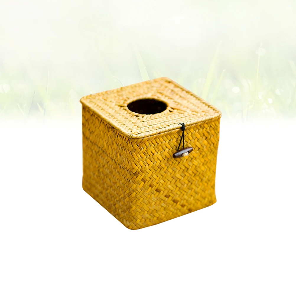 Seaweed Tissue Box Handwoven Holder Boxed Stylish Bamboo Primary Color Living Room
Seaweed Tissue Box Handwoven Holder Boxed Stylish Bamboo Primary Color Living Room