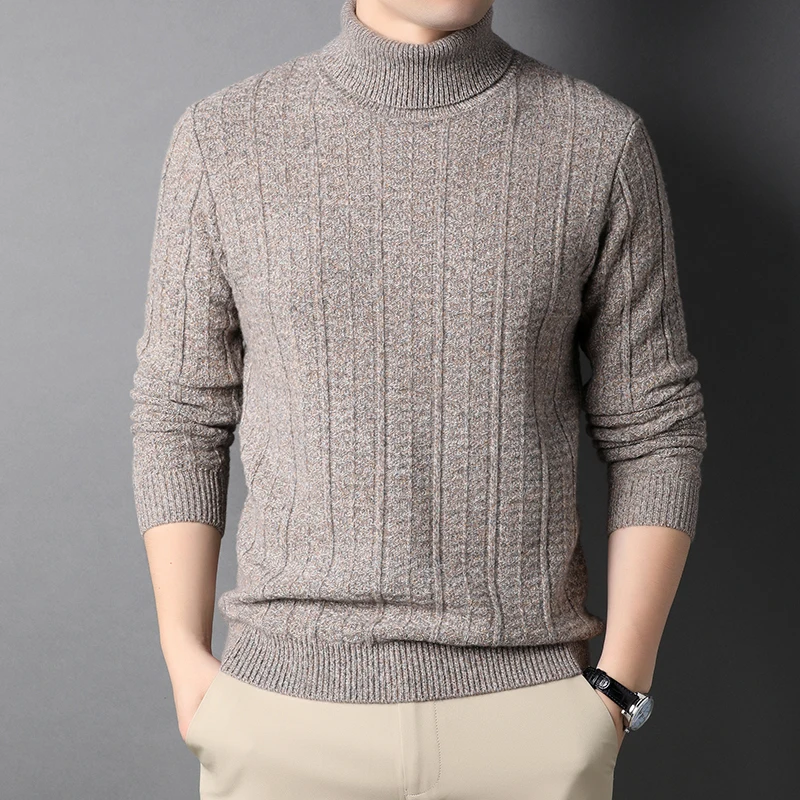 2022 Wool Turtleneck Mens Sweater High Quality Computer Knitted Solid Color Casual Male Sweaters Spring Autumn Man Sweater 3XL
2022 Wool Turtleneck Mens Sweater High Quality Computer Knitted Solid Color Casual Male Sweaters Spring Autumn Man Sweater 3XL