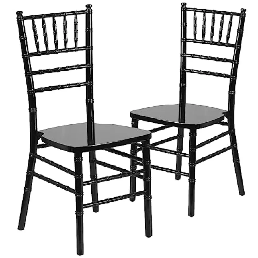 2 Pack HERCULES Series Black Wood Chiavari Chair
2 Pack HERCULES Series Black Wood Chiavari Chair
