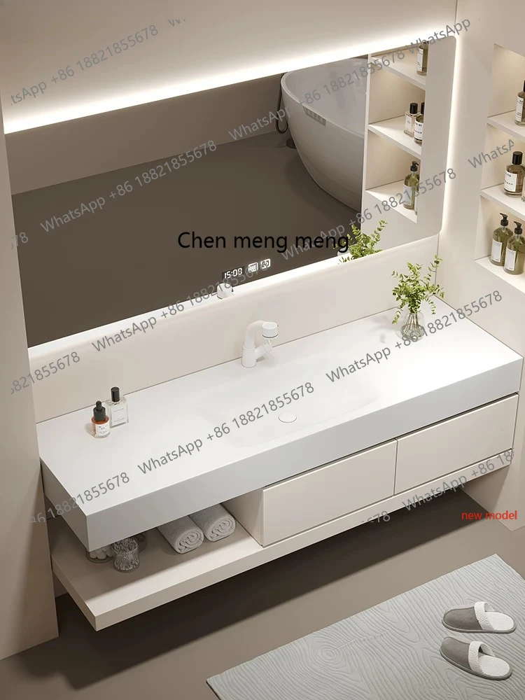 Corian integrated basin, bathroom cabinet, combined bathroom, washstand, basin cabinet, bathroom customizationA178
Corian integrated basin, bathroom cabinet, combined bathroom, washstand, basin cabinet, bathroom customizationA178