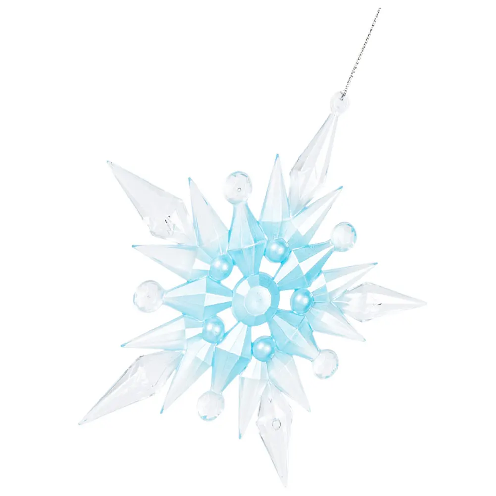 1 Christmas Tree Decoration Snowflake Shaped Acrylic Holiday Party Decorations Traditional Holiday Design Pendant For Xmas
1 Christmas Tree Decoration Snowflake Shaped Acrylic Holiday Party Decorations Traditional Holiday Design Pendant For Xmas