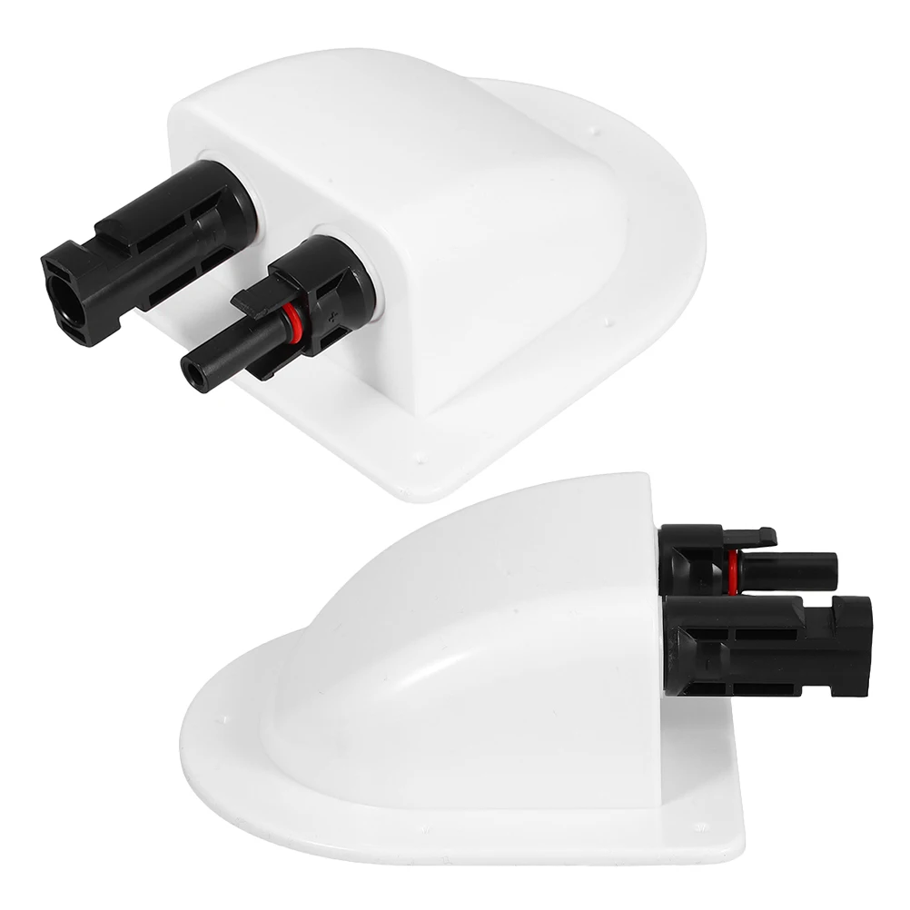 2pcs Solar Connection Box Waterproof ABS Dual Cable Entry Gland Sturdy Bracket Flexible Connector For Solar Wiring
2pcs Solar Connection Box Waterproof ABS Dual Cable Entry Gland Sturdy Bracket Flexible Connector For Solar Wiring